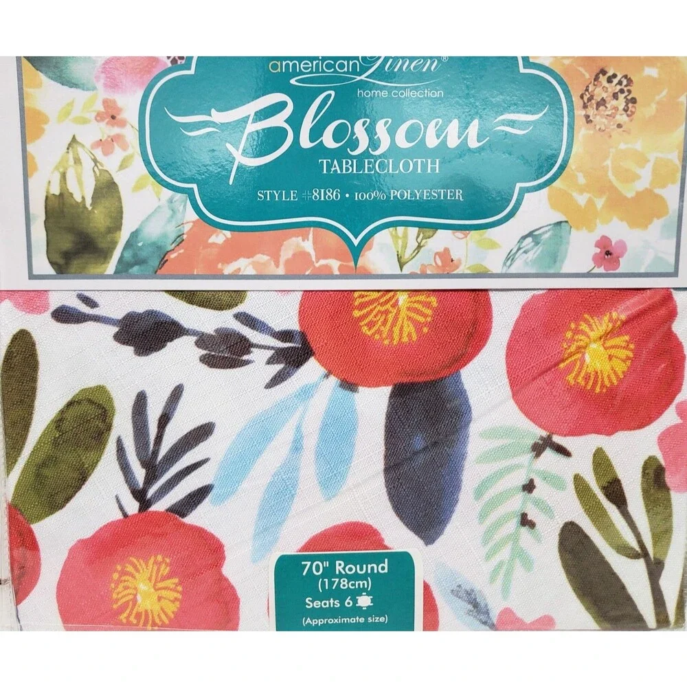 Fabric Linen Tablecloth 70